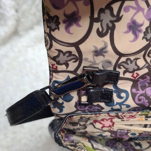 Helen Welsh‎ Black Leather Convertible Shoulder Bag Clutch Wristlet - Picture 9 of 16